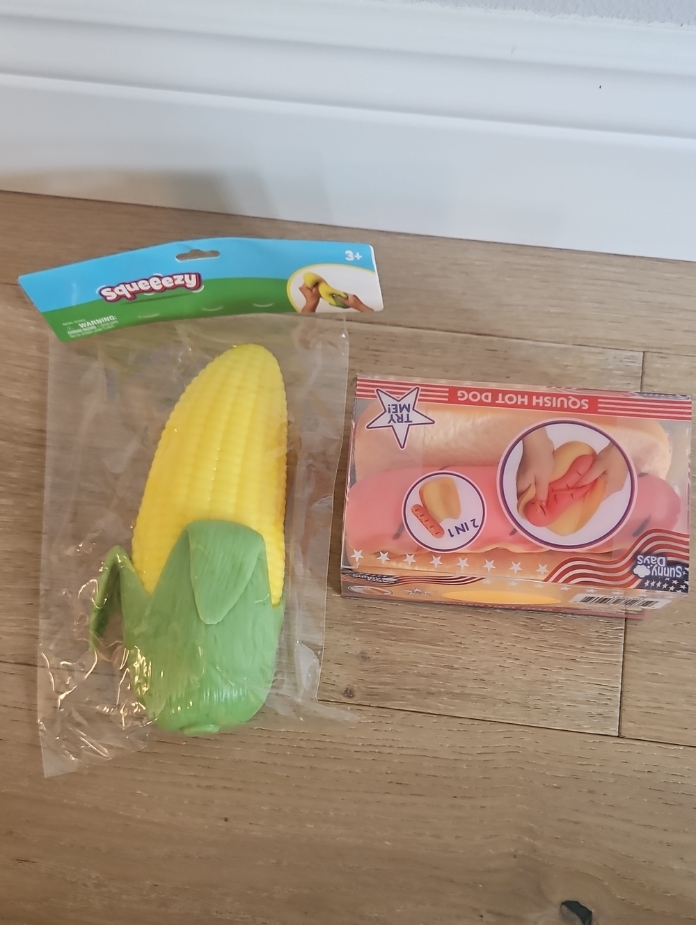 Sunny Days Hot Dog And Corn Squeeezy